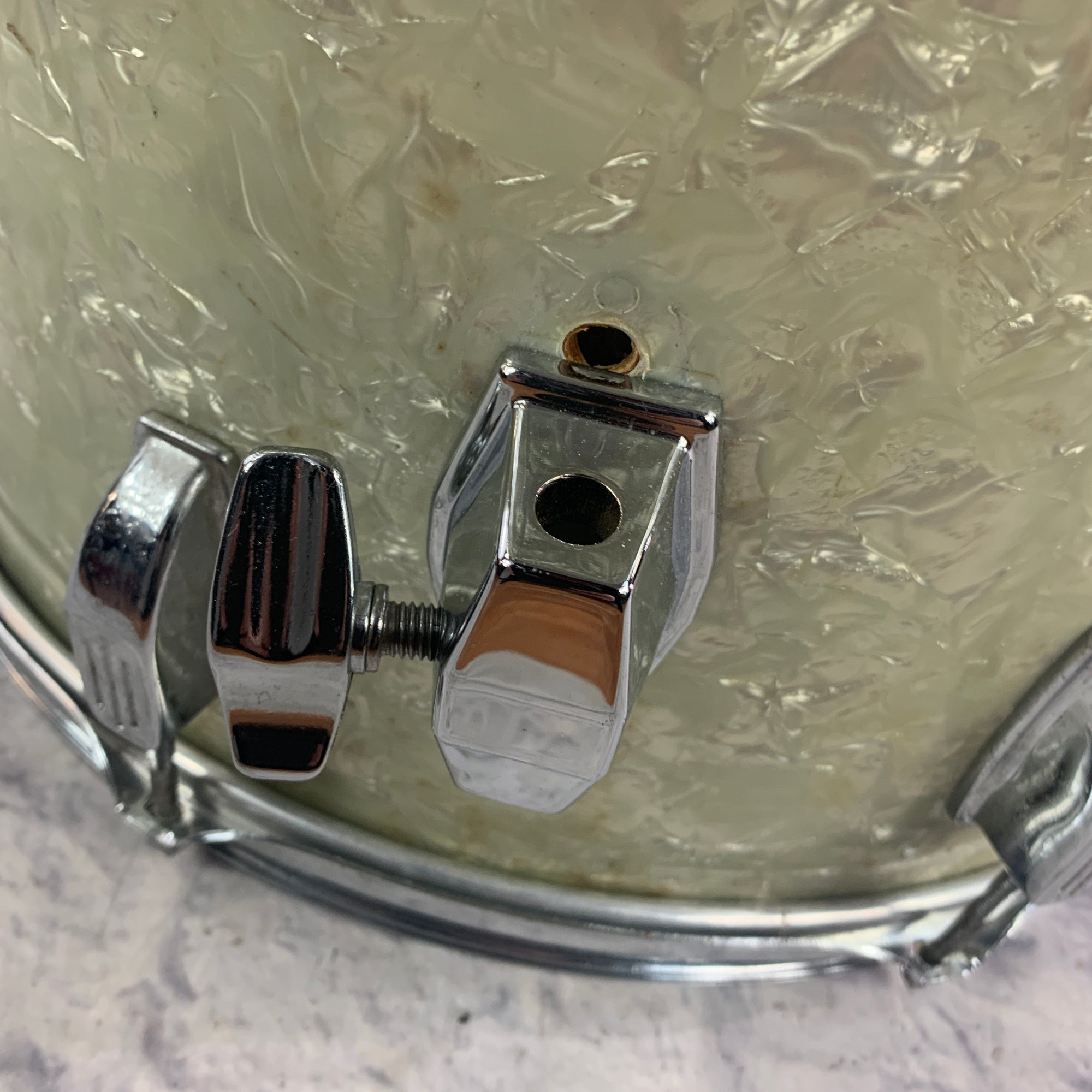 Unknown WMP 16 Floor Tom - White Marine Pearl