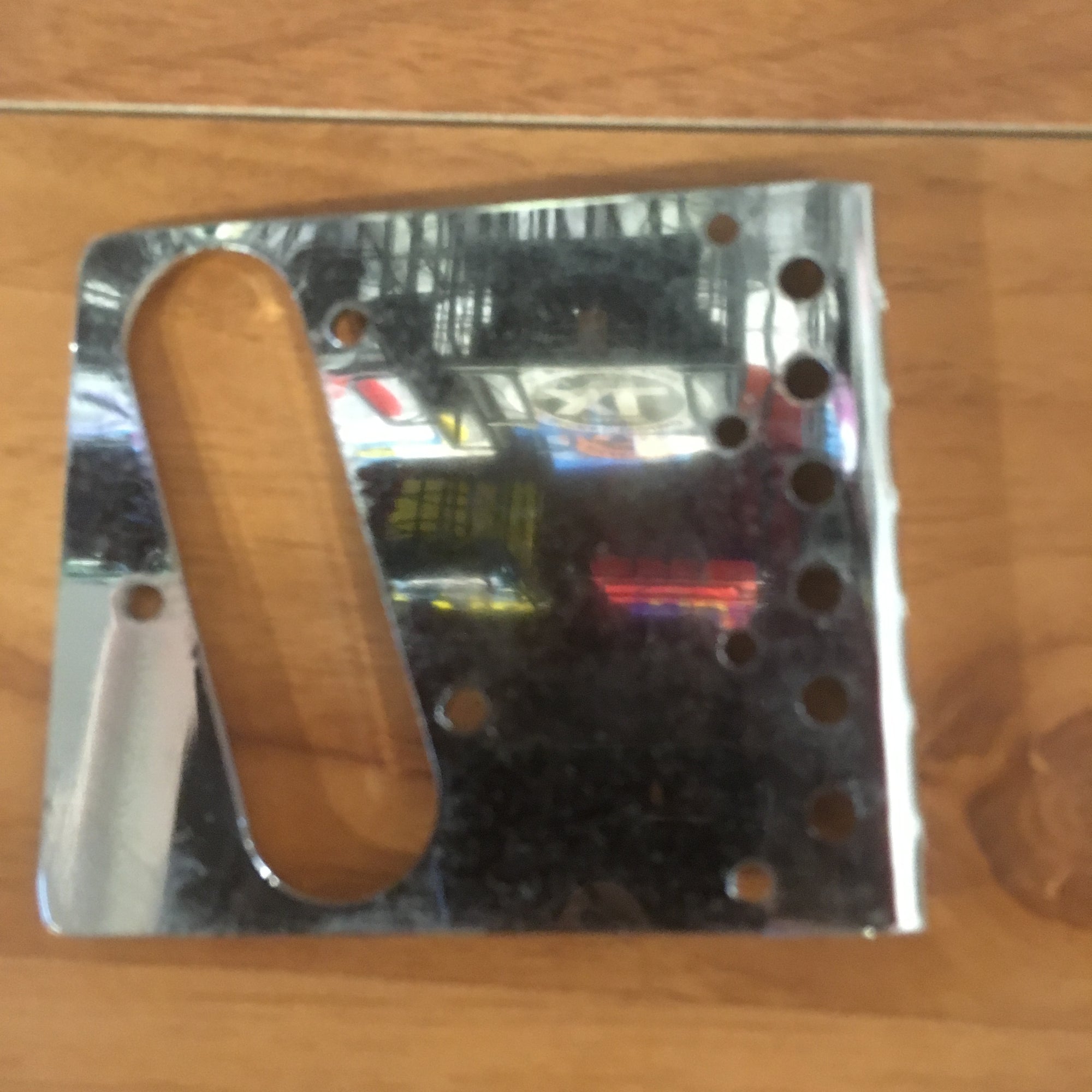 Tele Chrome Bridge Plate