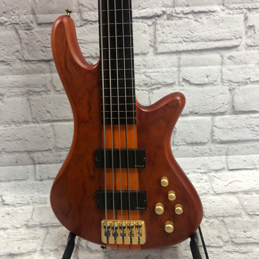 Schecter Stiletto Studio 5 Fretless Bass