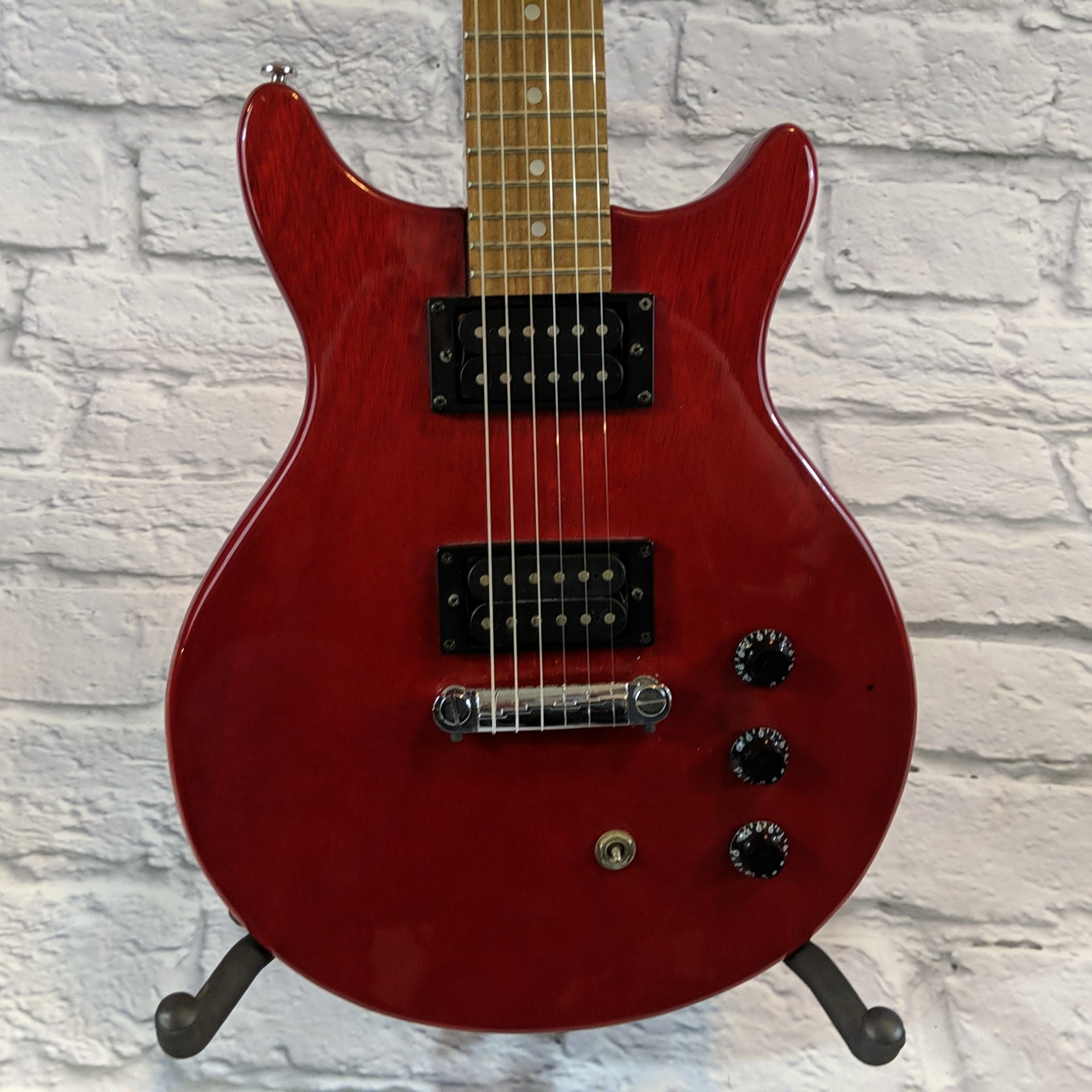 Hamer Slammer SP1-TW Electric Guitar - Trans Red