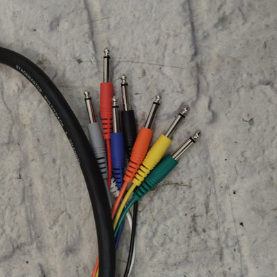 ProCo Stagemaster Multitrack 8 Channel TS Audio Cable - 5ft New