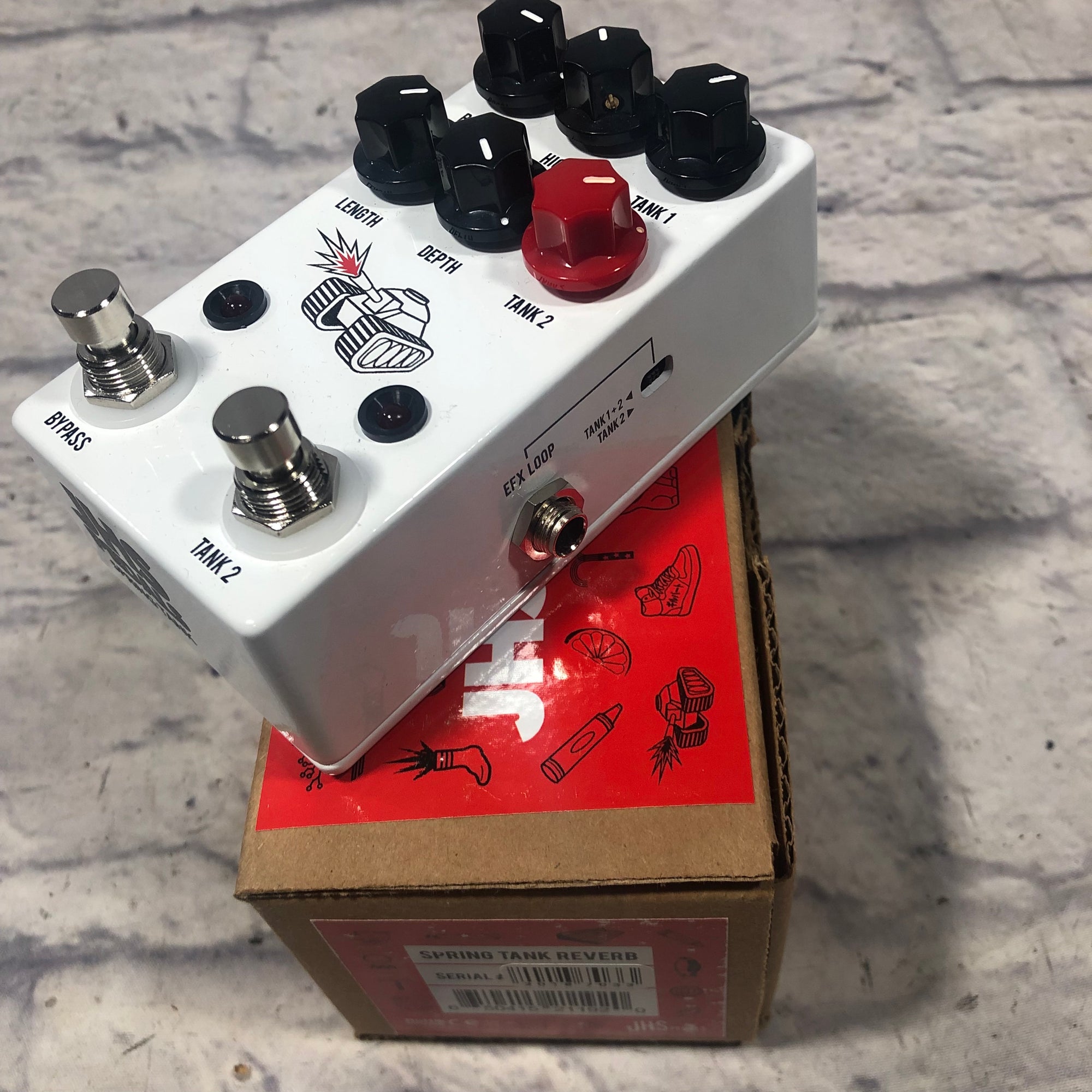 JHS Spring Tank Reverb Pedal