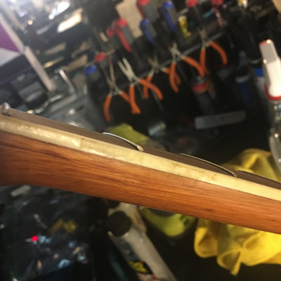 Vintage 1960s Short Scale Bass Guitar Neck (A) Rosewood Fretboard Made in Japan