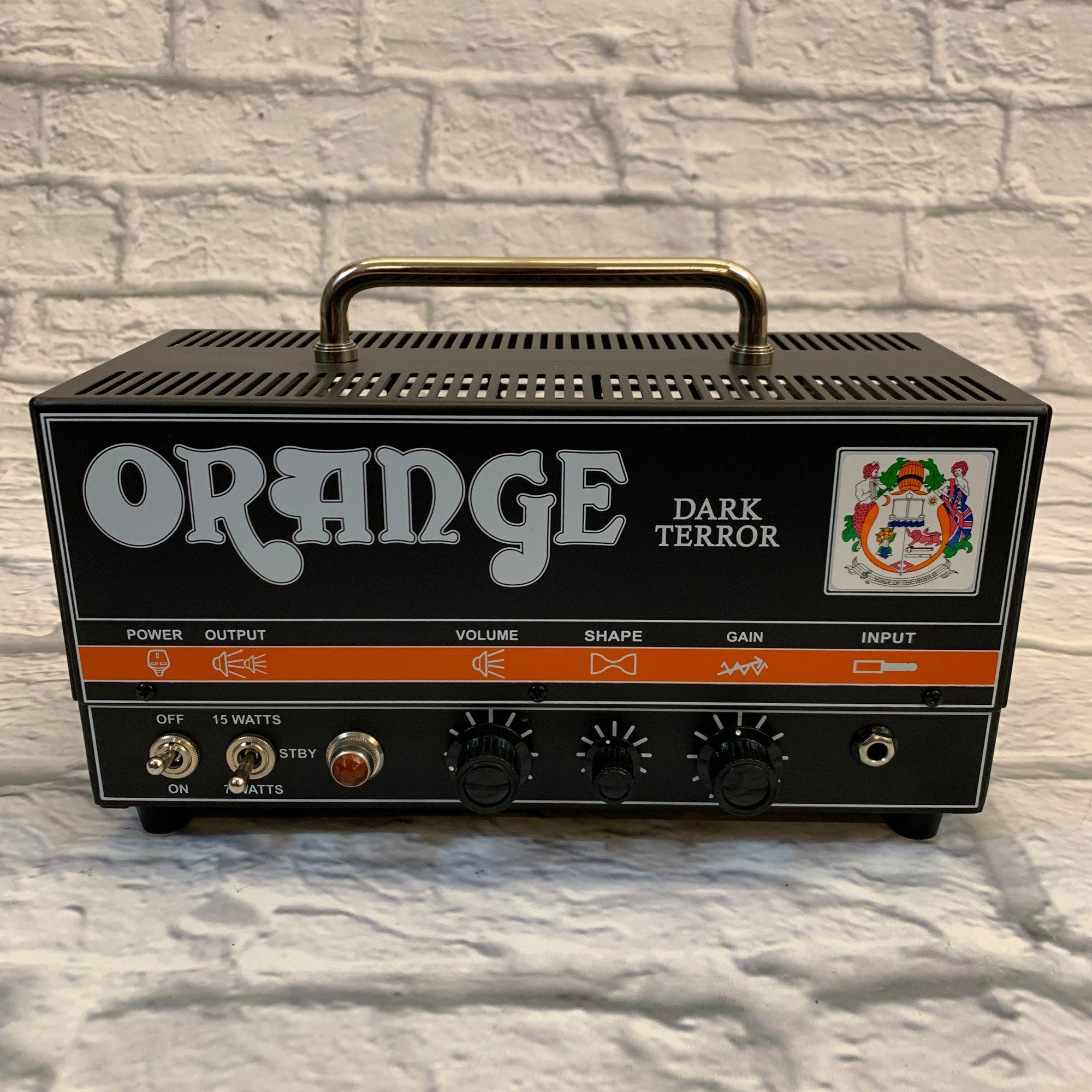 Orange Dark Terror 15/7-watt Hi-Gain Tube Guitar Amp Head