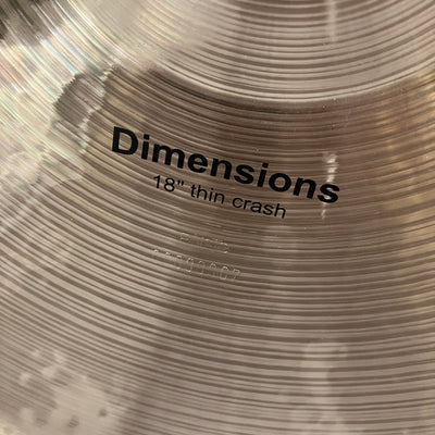 Paiste Dimensions Thin Crash Cymbal 18"