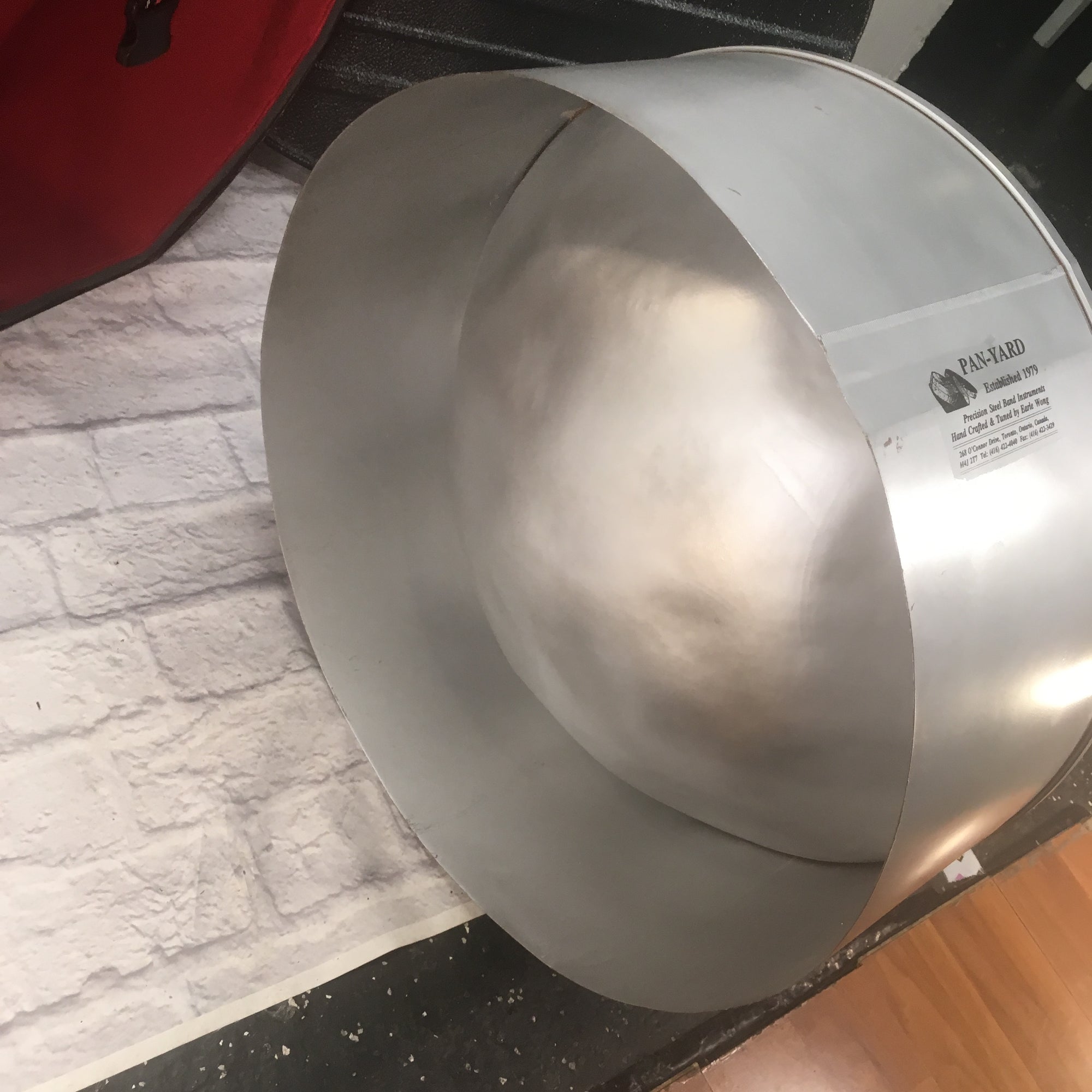 Panyard Double Seconds 1of2 23in 16 Note Steel Drum w/ Case