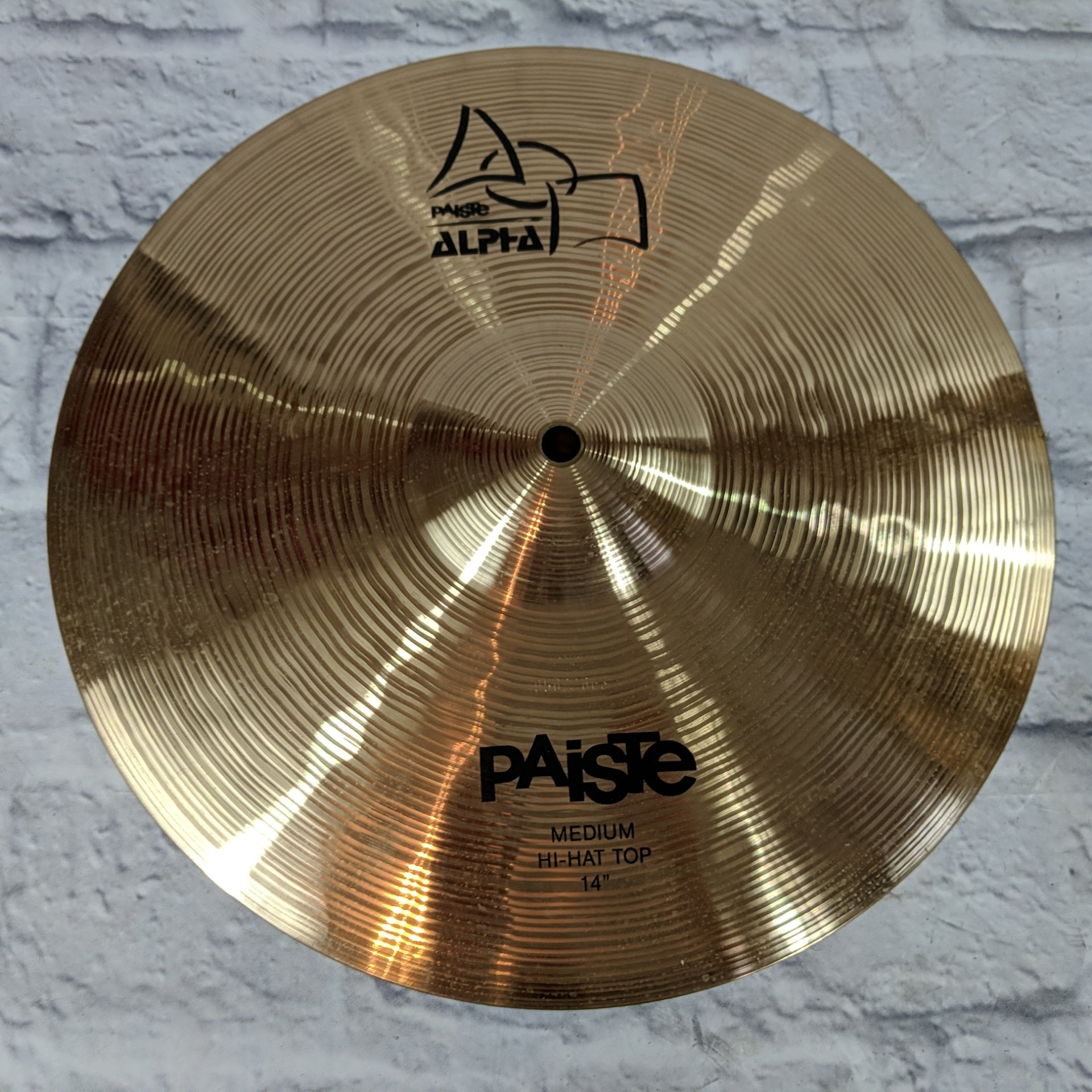Paiste 14" Alpha Medium Hi Hat Cymbals