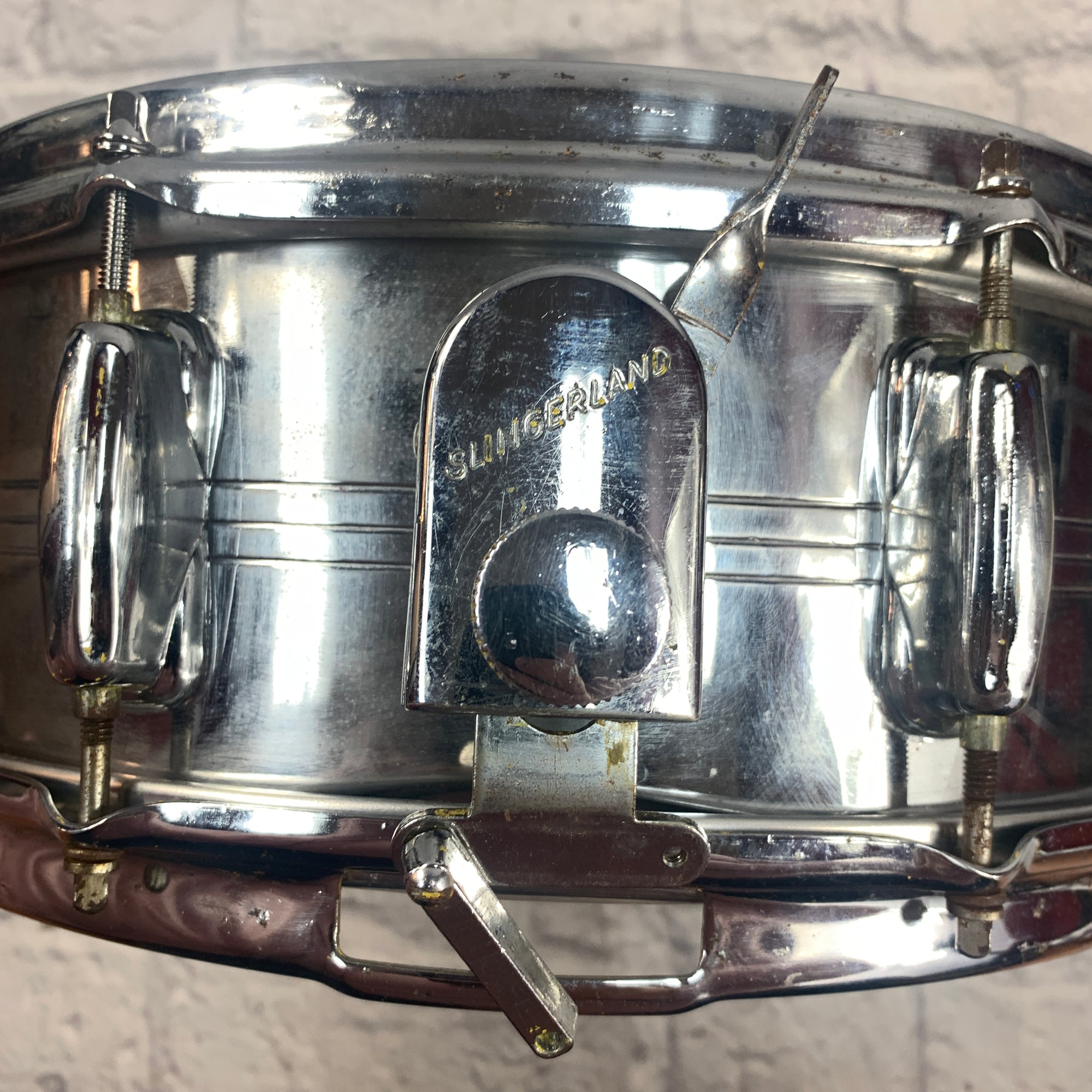 Vintage 1970s Slingerland 14 8-Lug Snare