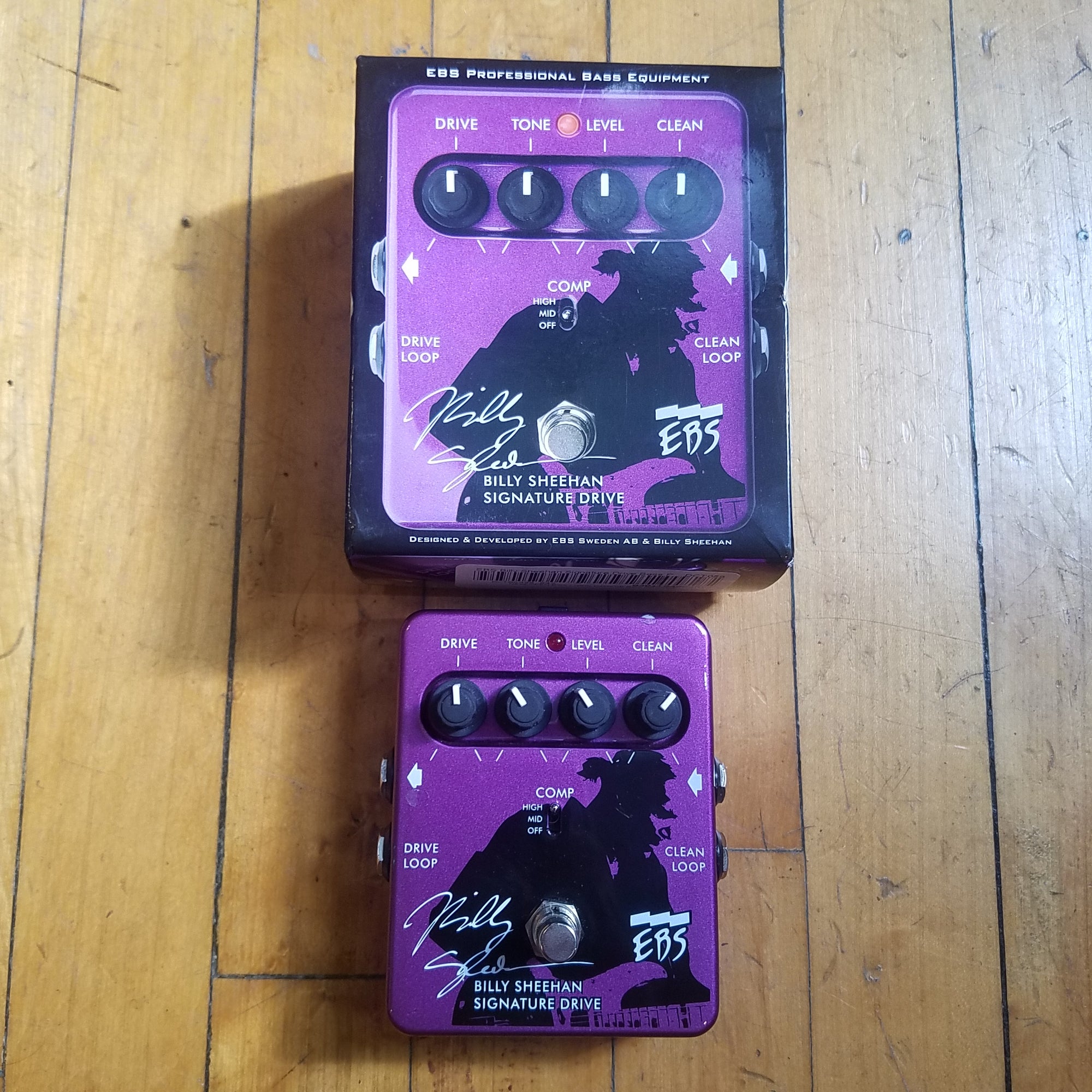 EBS Billy Sheehan Signature Overdrive Bass Pedal - Evolution Music