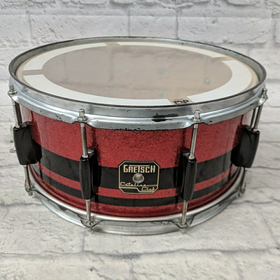 Gretsch 6.5 x 14 Red Sparkle Catalina Club Snare Drum