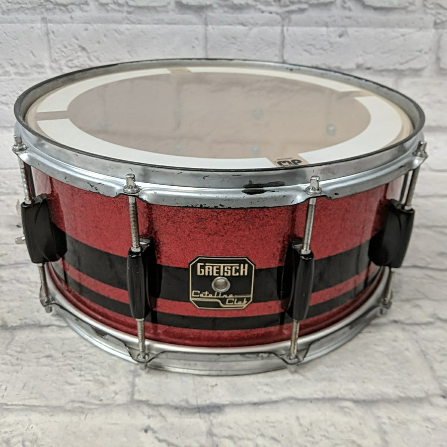 Gretsch 6.5 x 14 Red Sparkle Catalina Club Snare Drum