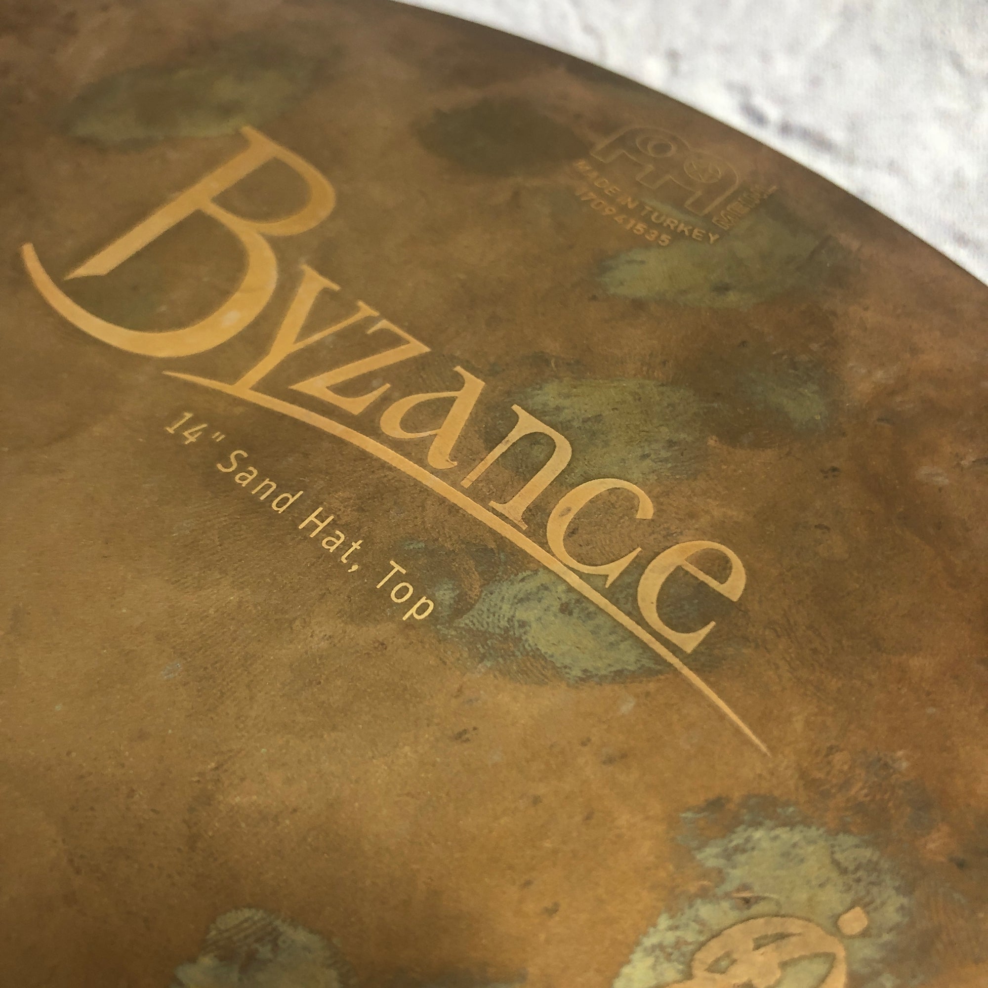 Meinl 14in Byzanze Sand Hi Hat Cymbal Pair