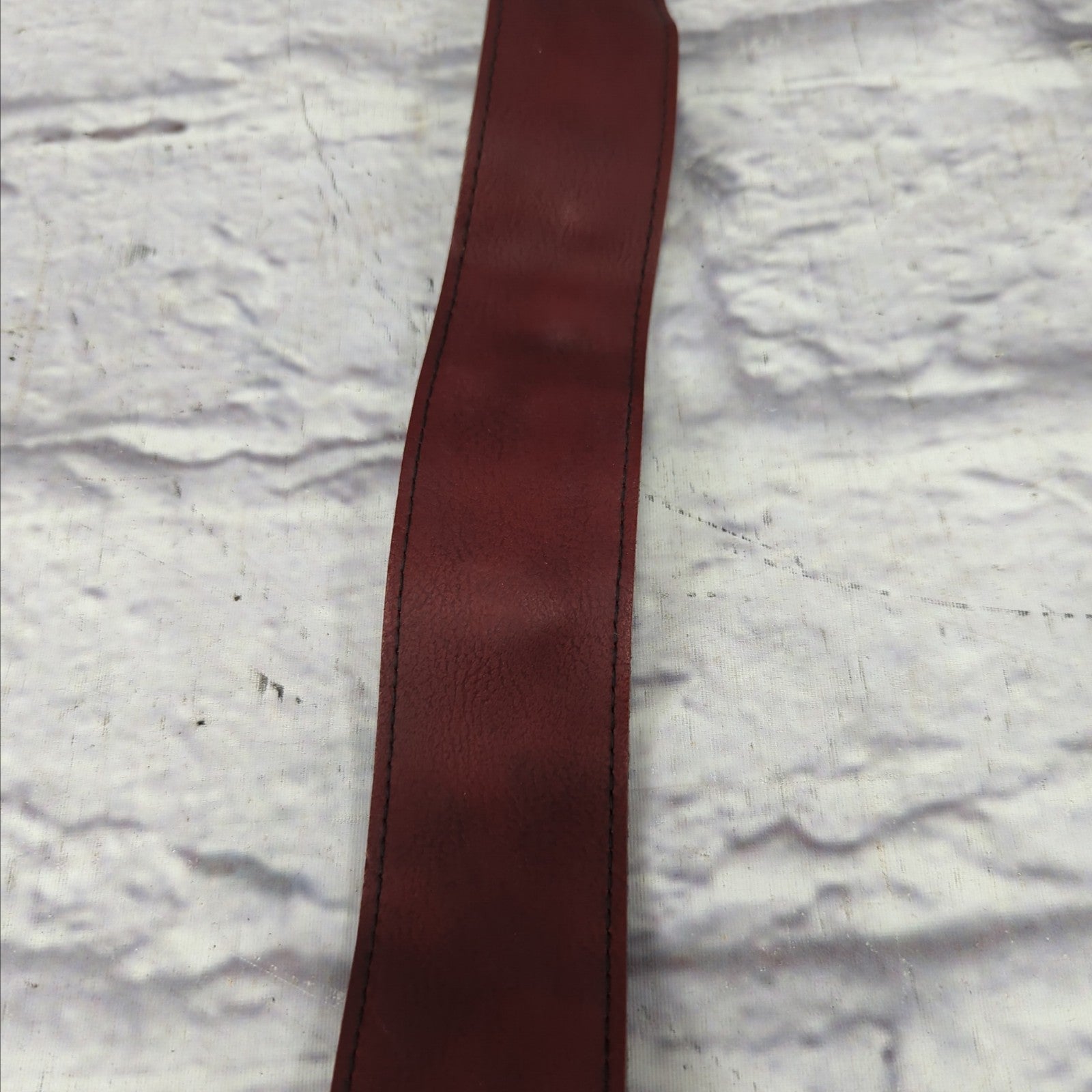 Vintage 1970's Woven Buckle 2" Guitar Strap