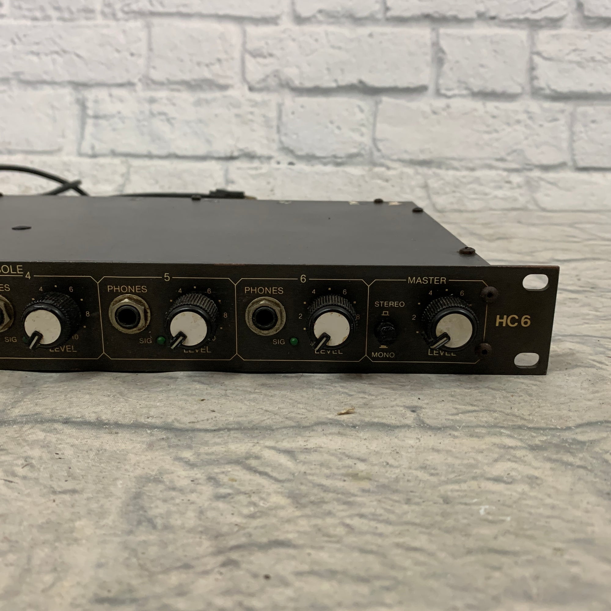 Rane HC 6 Rackmount Headphone Amp 6 Input AS IS FOR PARTS