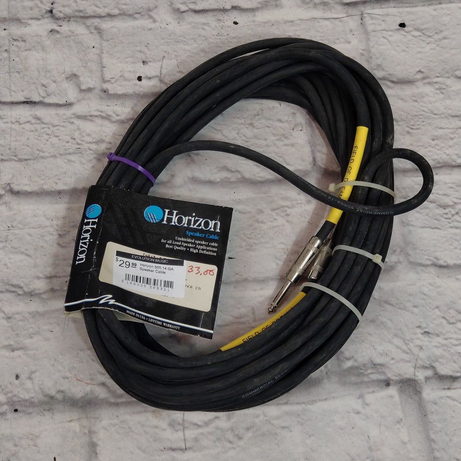Horizon 50ft 14 GA Speaker Cable