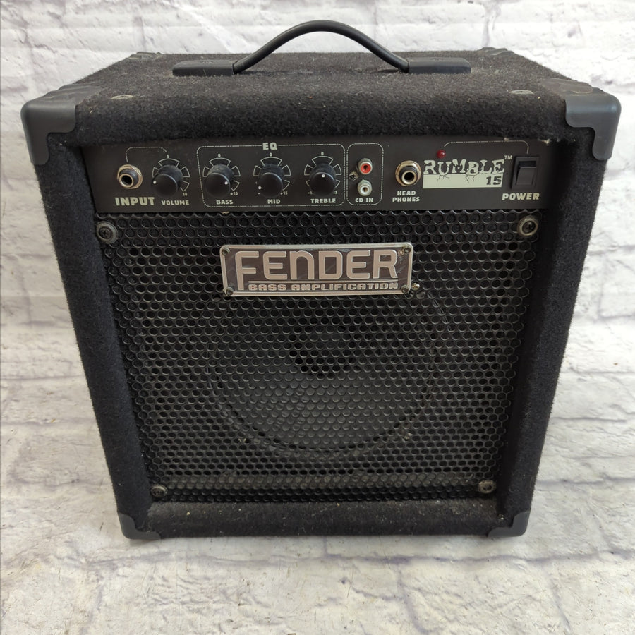 Fender Rumble 15 Bass Guitar Combo Amp