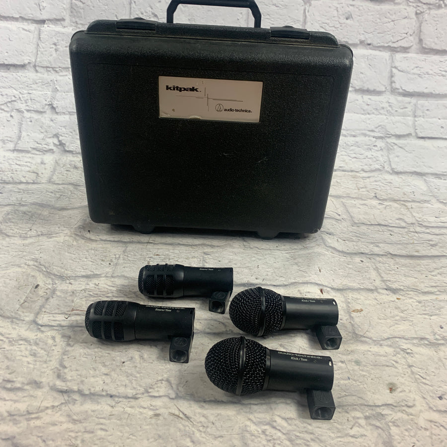 Audio Technica Kitpak Drum Microphone Set (4)