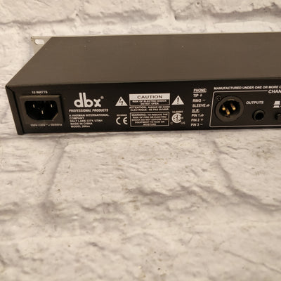 DBX 266XS Stereo Compressor Limiter & Noise Gate Dynamics Processor