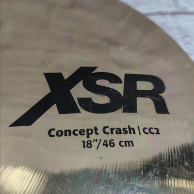 Sabian 18 XSR Concept Crash CC2 Large Crack