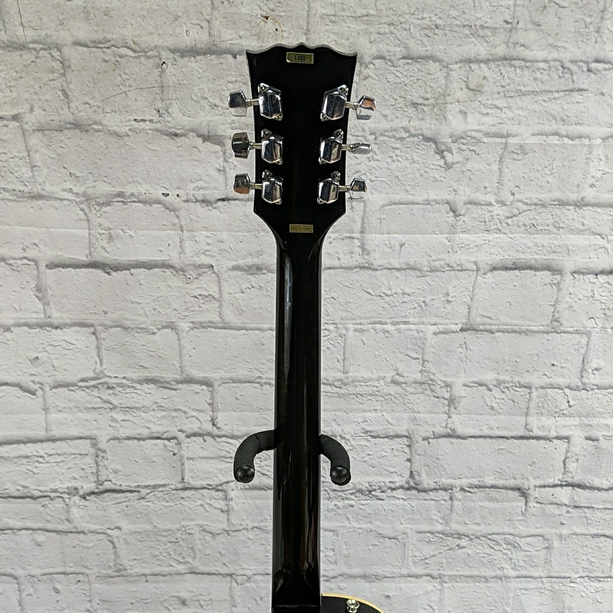 Lotus L555 LP Style Black Made in Korea Electric Guitar