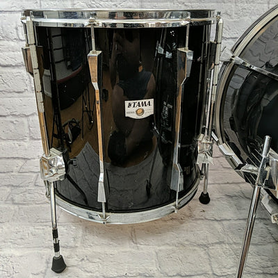 Tama Rockstar DX 4pc MIJ Drum Kit - 22, 16, 12, 10 Black