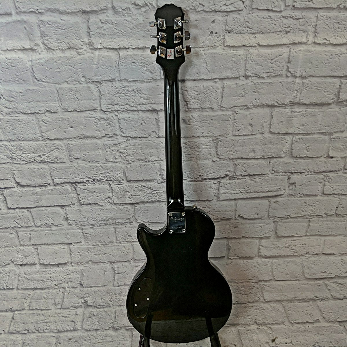 Epiphone Les Paul エレキギター 黒 Epiphone Les Paul Studio Ebony エレキギター初心者14点セット