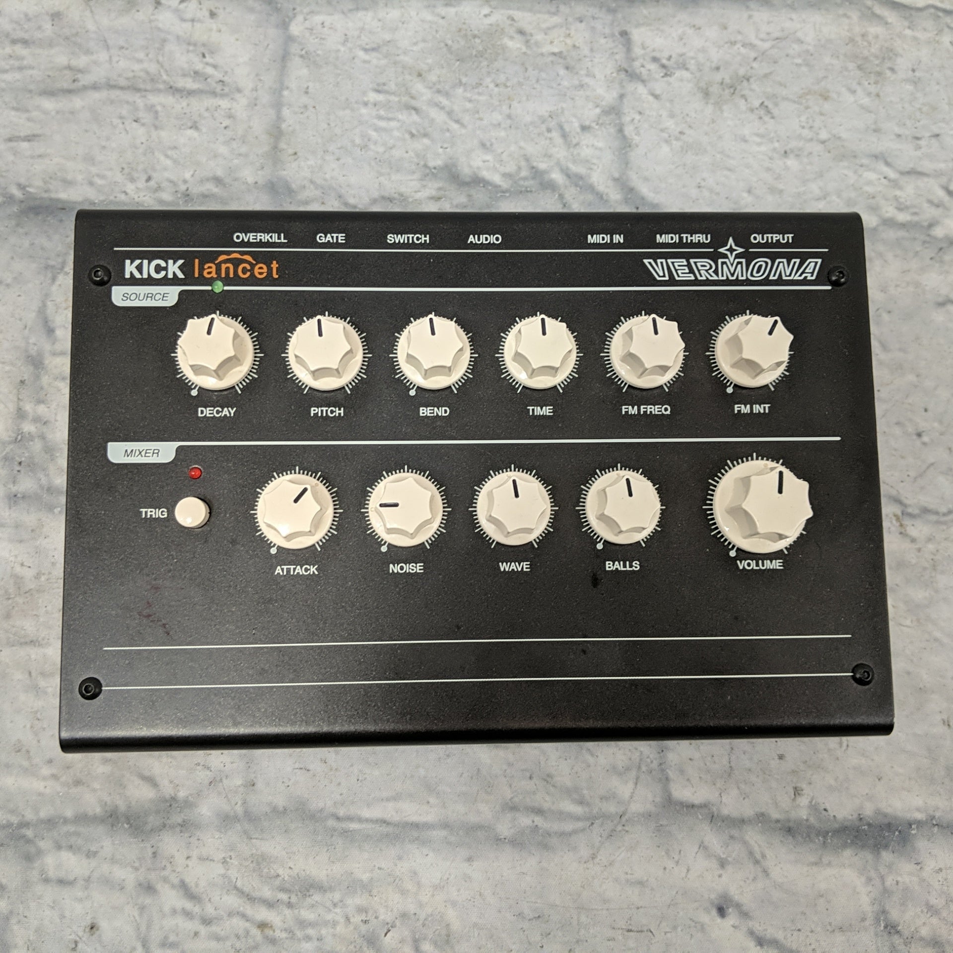 Vermona Kick Lancet Desktop Kick Drum Generator