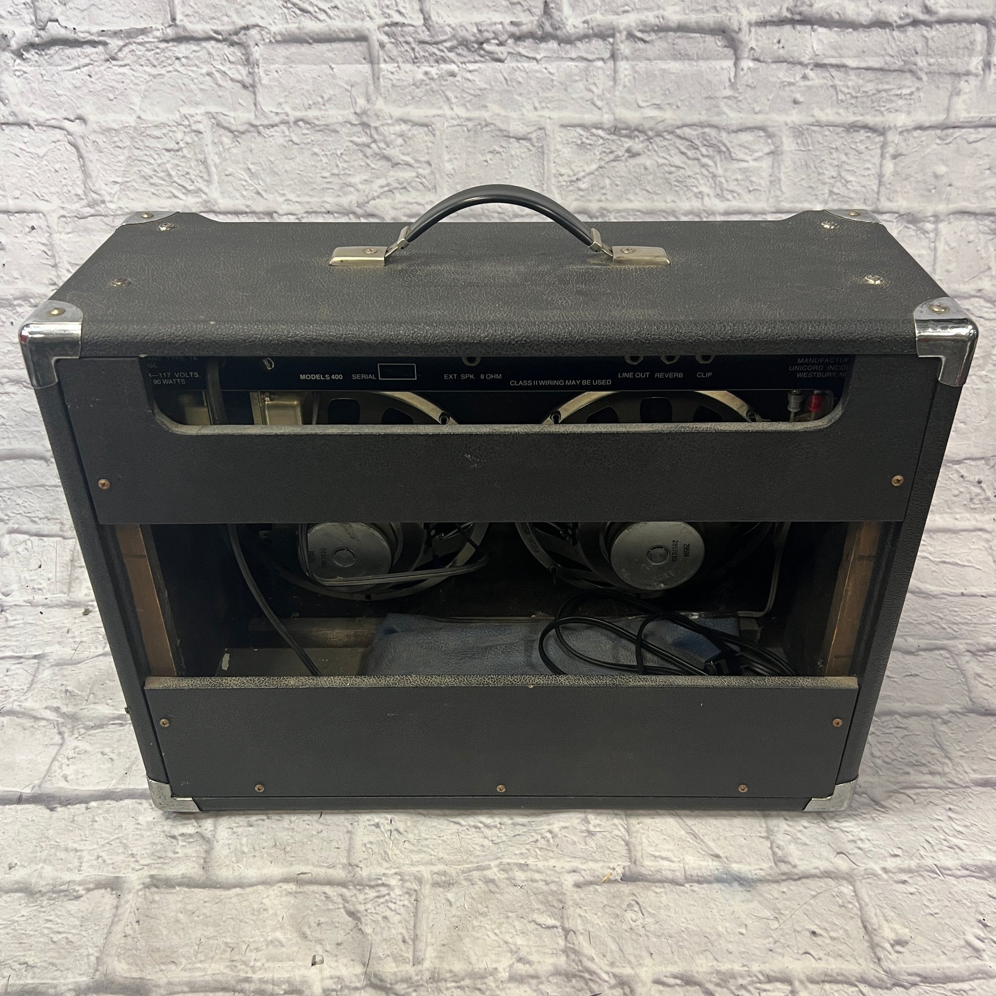 Univox Stage 400 2x10 Guitar Combo Amp Guitar Combo Amp