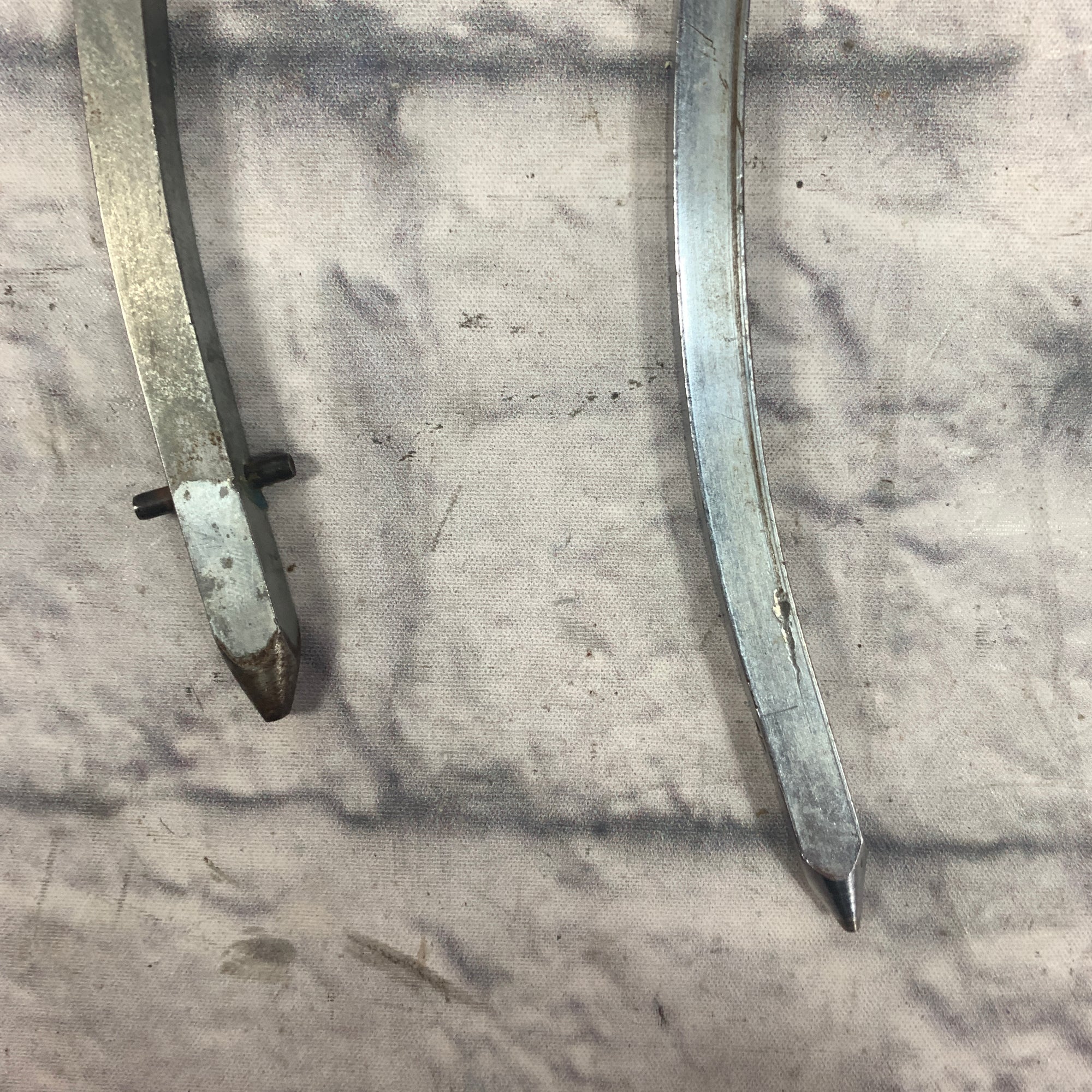 Vintage Ludwig Bass Drum Legs