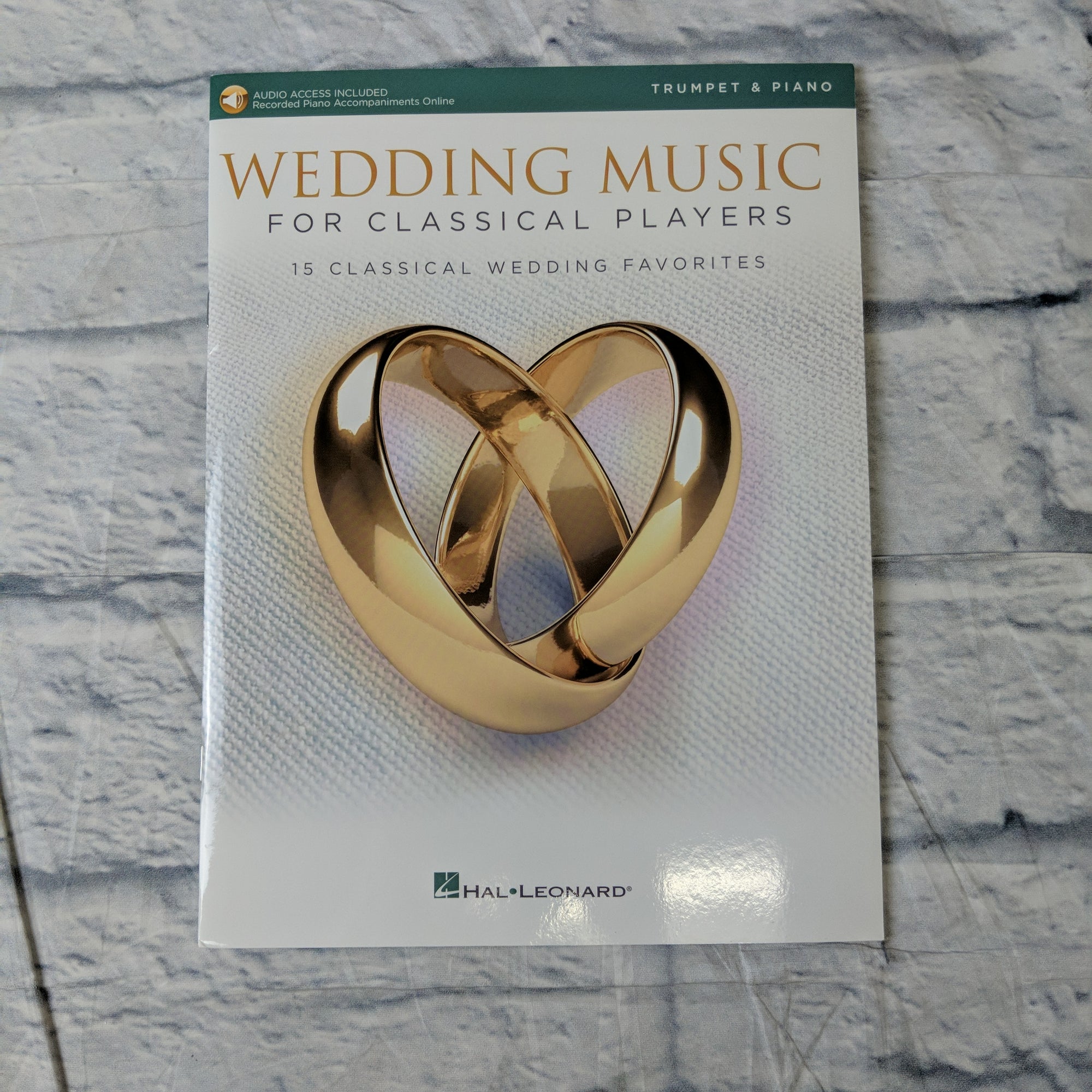 Hal Leonard Wedding Music For Classical Players - Trumpet And Piano Book/Audio Online