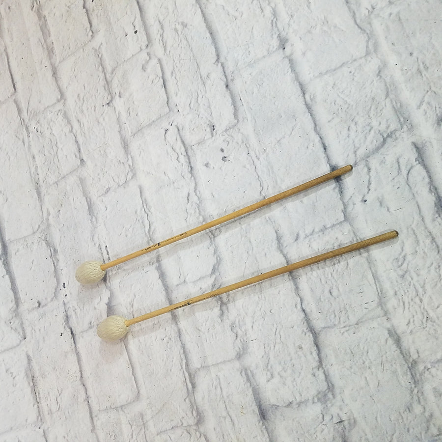 Promark JW4 Jim Wunderlich Series Medium Hard Marimba Mallets w/ Birch Handles