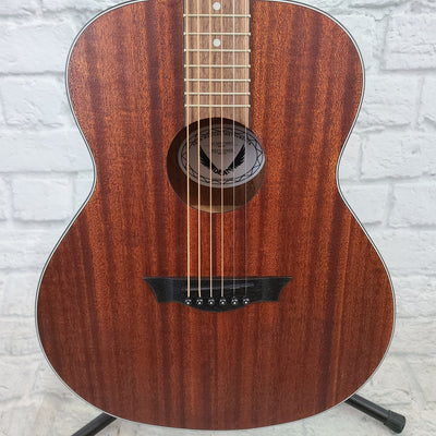 Dean AX Mini Mahogany Parlor Acoustic Guitar