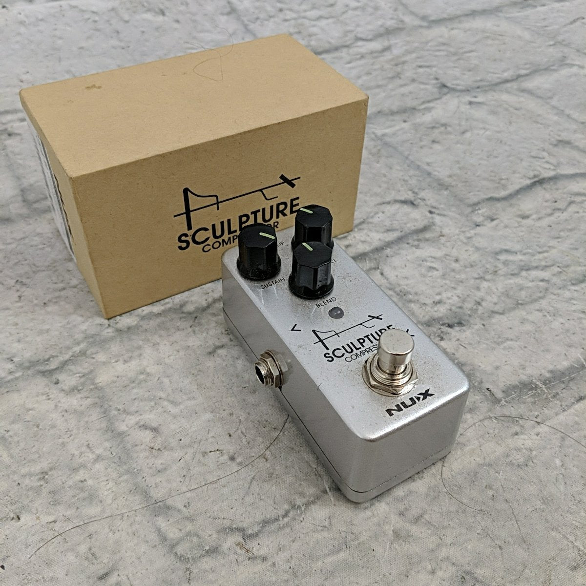 nux compressor pedal NuX NCP-2 Sculpture Compressor Mini Pedal