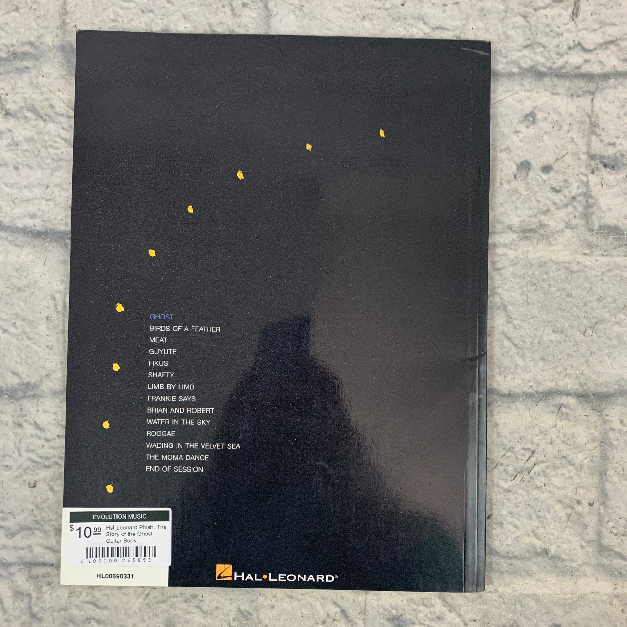 PHISH THE STORY OF THE GHOST ギタータブ譜 Hal Leonard Phish: The Story of the Ghost Guitar Book - Evolution