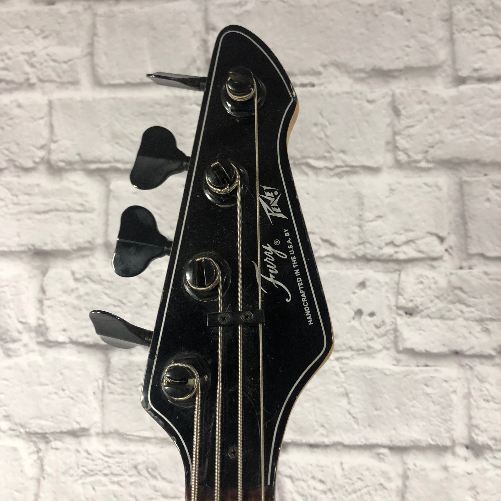 Peavey Fury 4 String Bass White 1980s