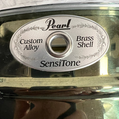 Pearl 14x5 Sensitone Brass Snare Drum
