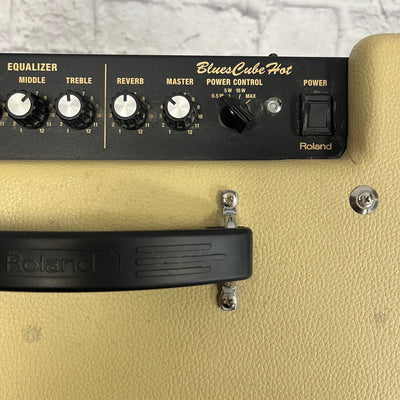 Roland Blues Cube Hot Vintage Blonde 1x12 Combo Amp - Evolution Music