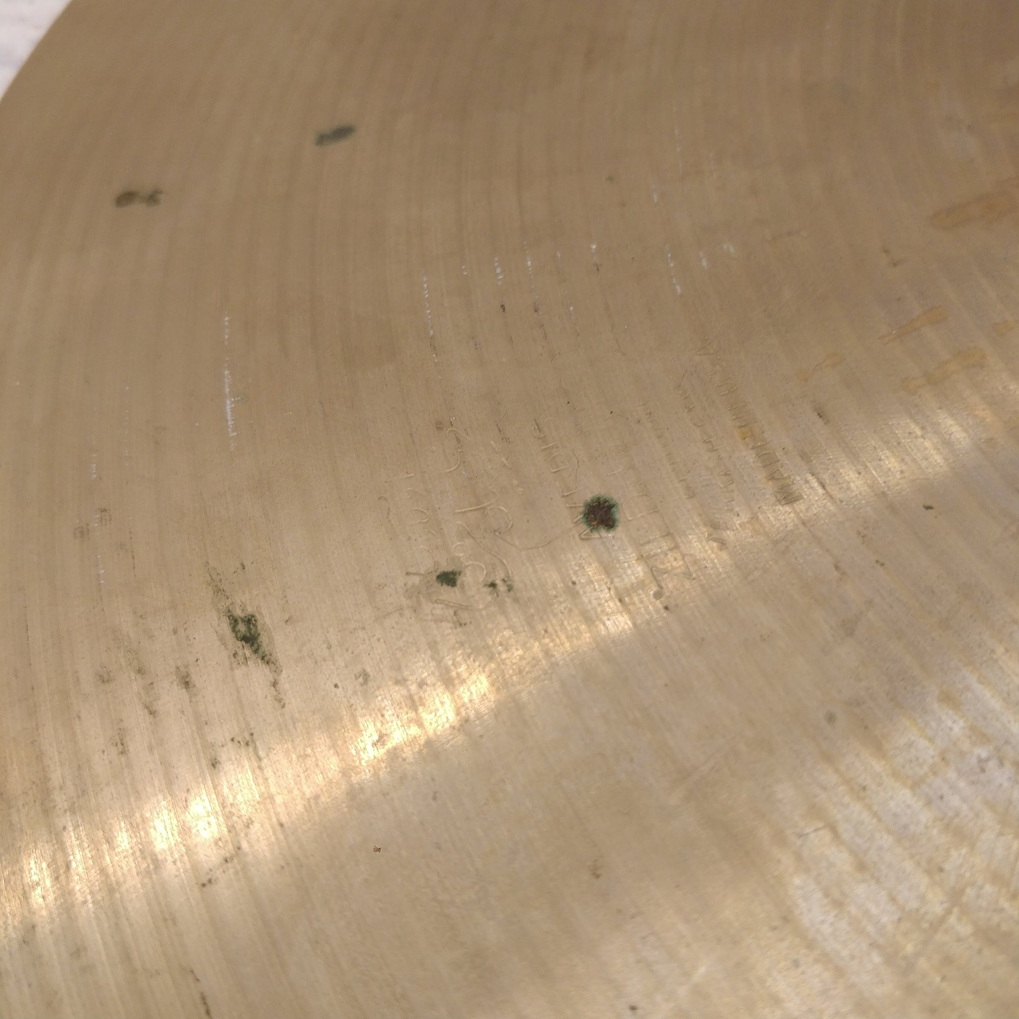 Vintage Late 60s Zildjian 14in Hi Hat Cymbal Pair