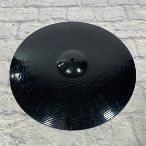 Unknown Black 16 Medium Crash Cymbal