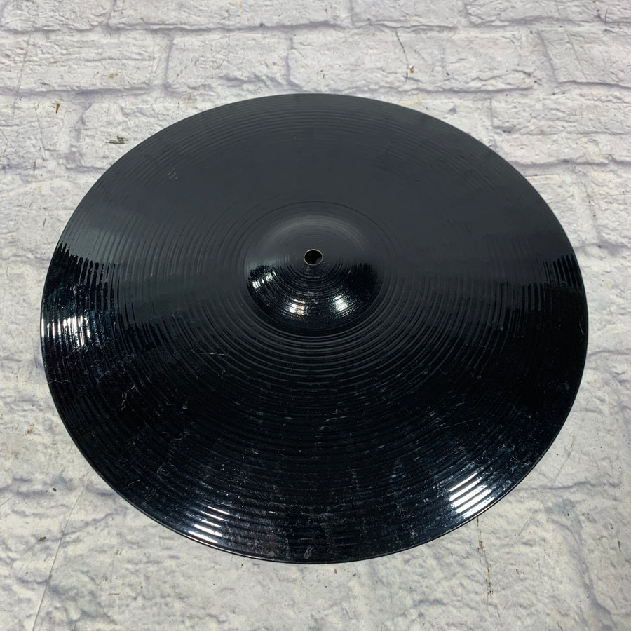 Unknown Black 16 Medium Crash Cymbal