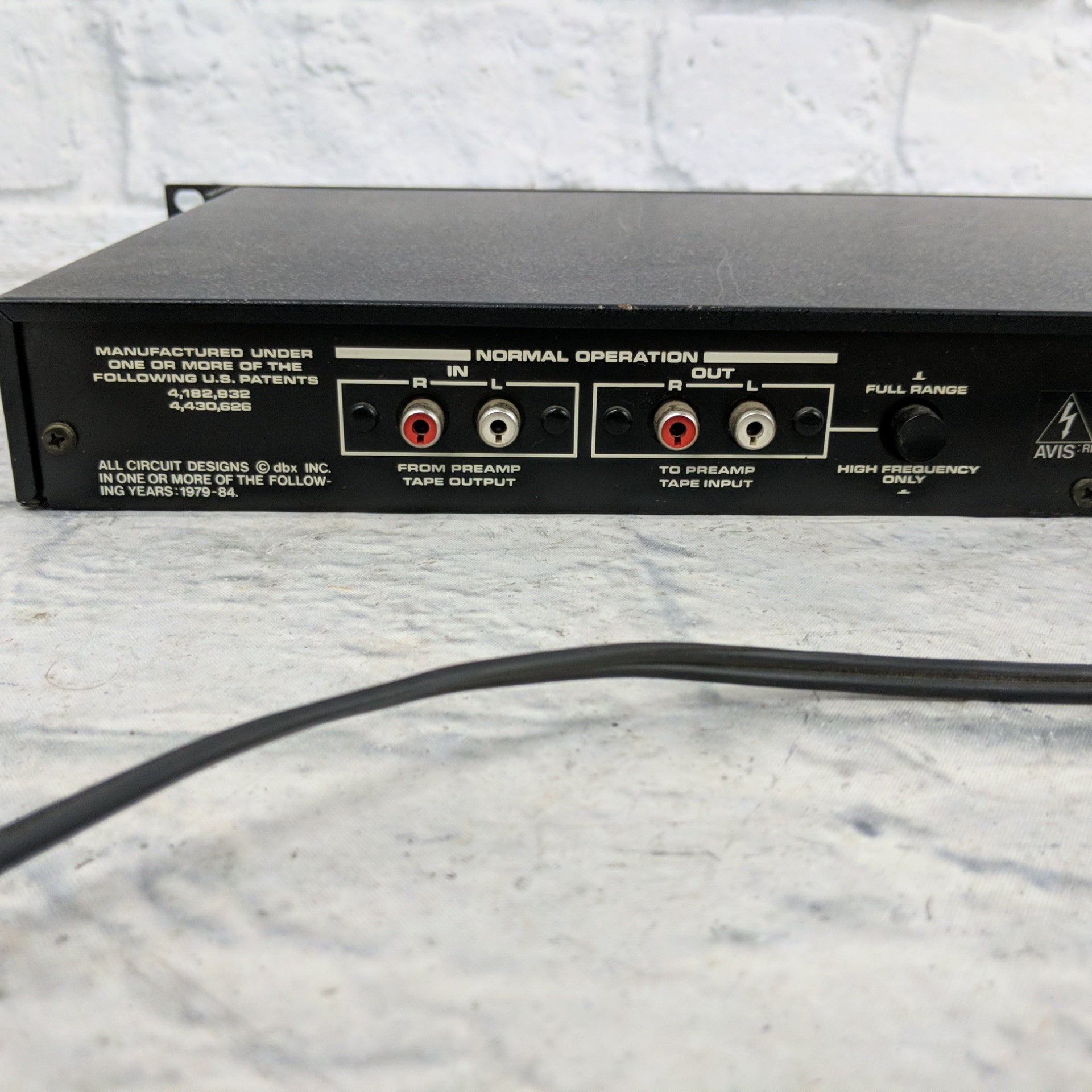 DBX 120X Subharmonic Synthesizer