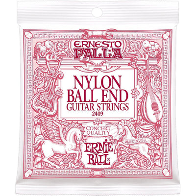 Ernie Ball Ernesto Palla Black & Gold Ball-End Nylon Classical Guitar Strings - Medium Tension