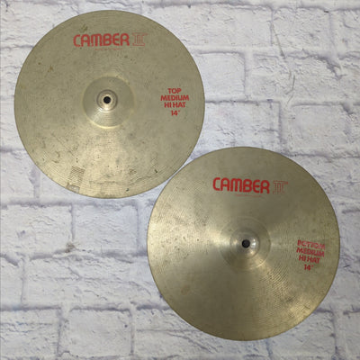 Camber II 14 Hi Hat Cymbal Pair