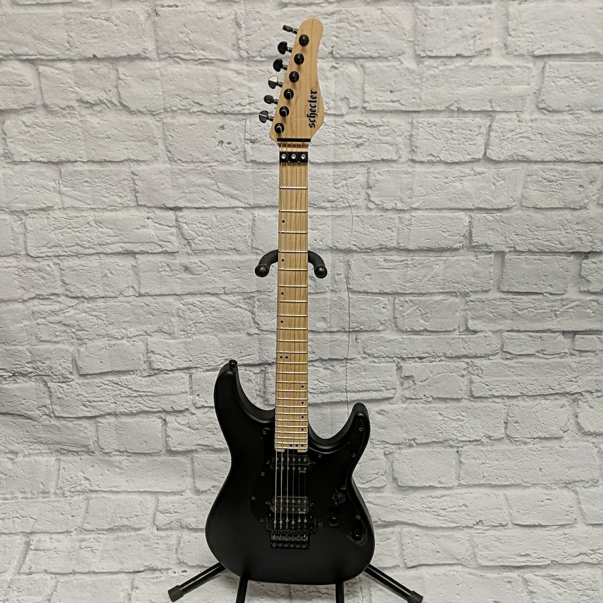 Schecter Sun Valley Super Shredder Satin Black FR Electric Guitar