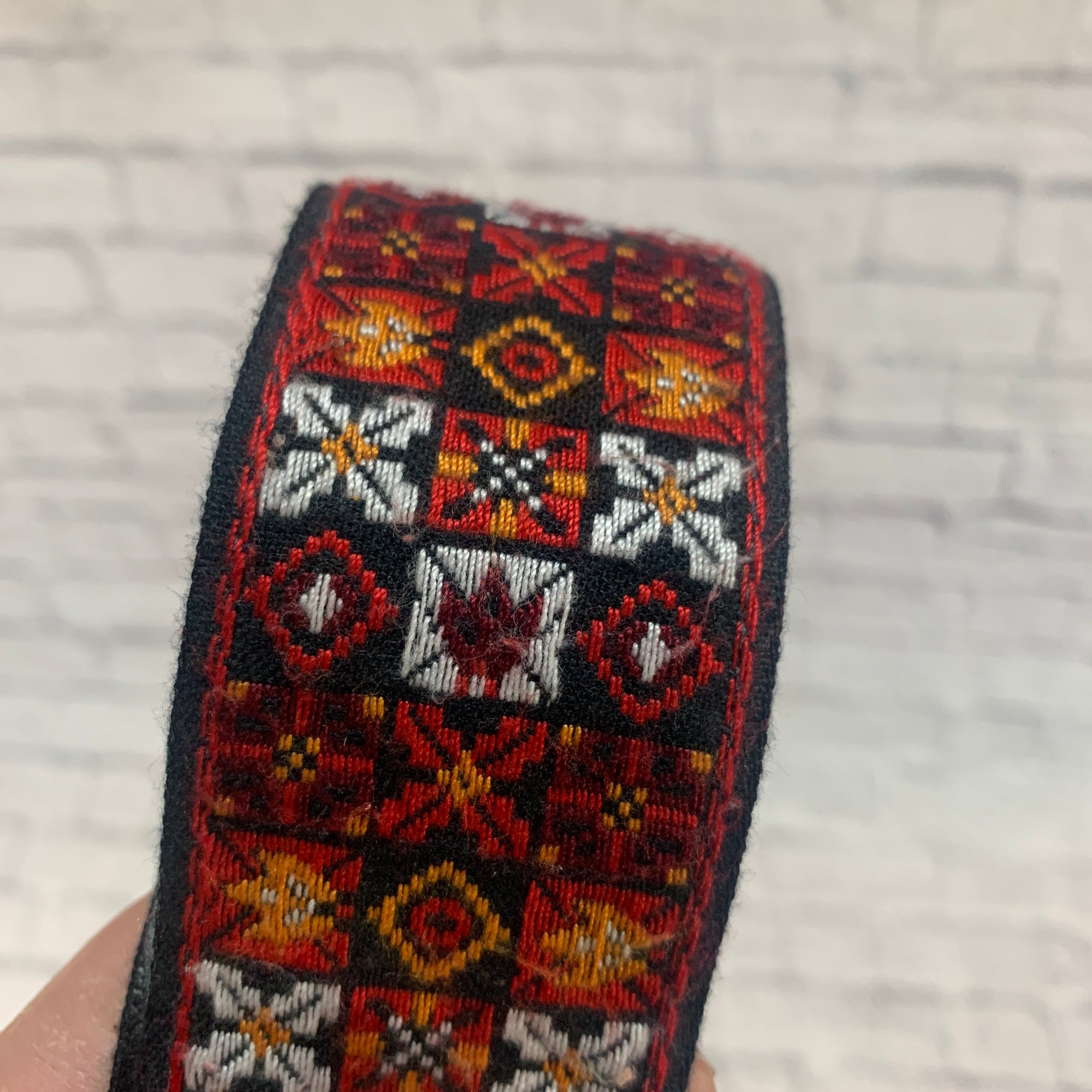 Souldier Woodstock Red Guitar Strap