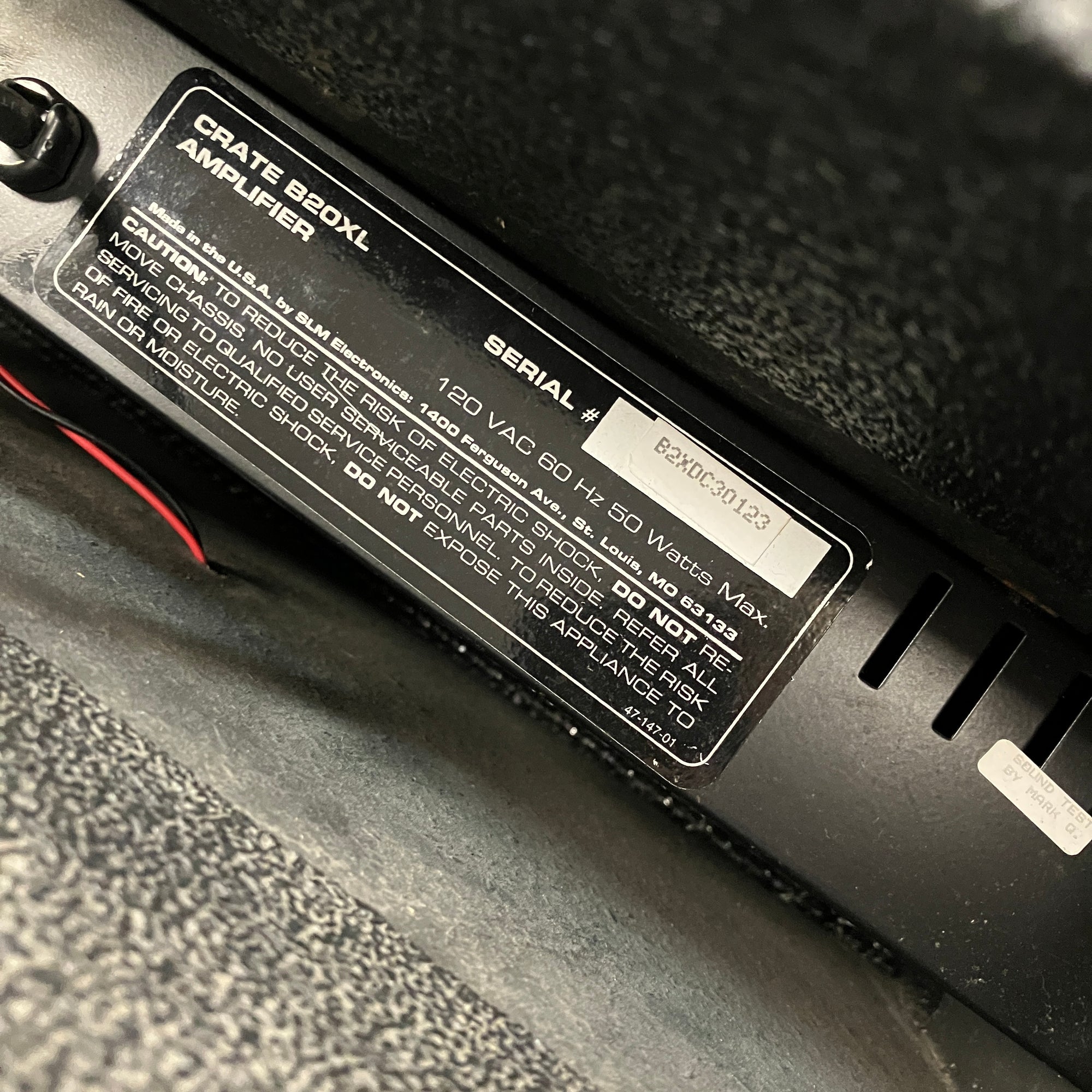 Crate B20 XL Bass Guitar Combo Amp