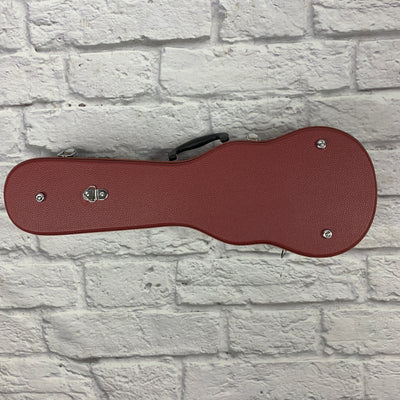 Phitz Concert Uke Hard Case, Red