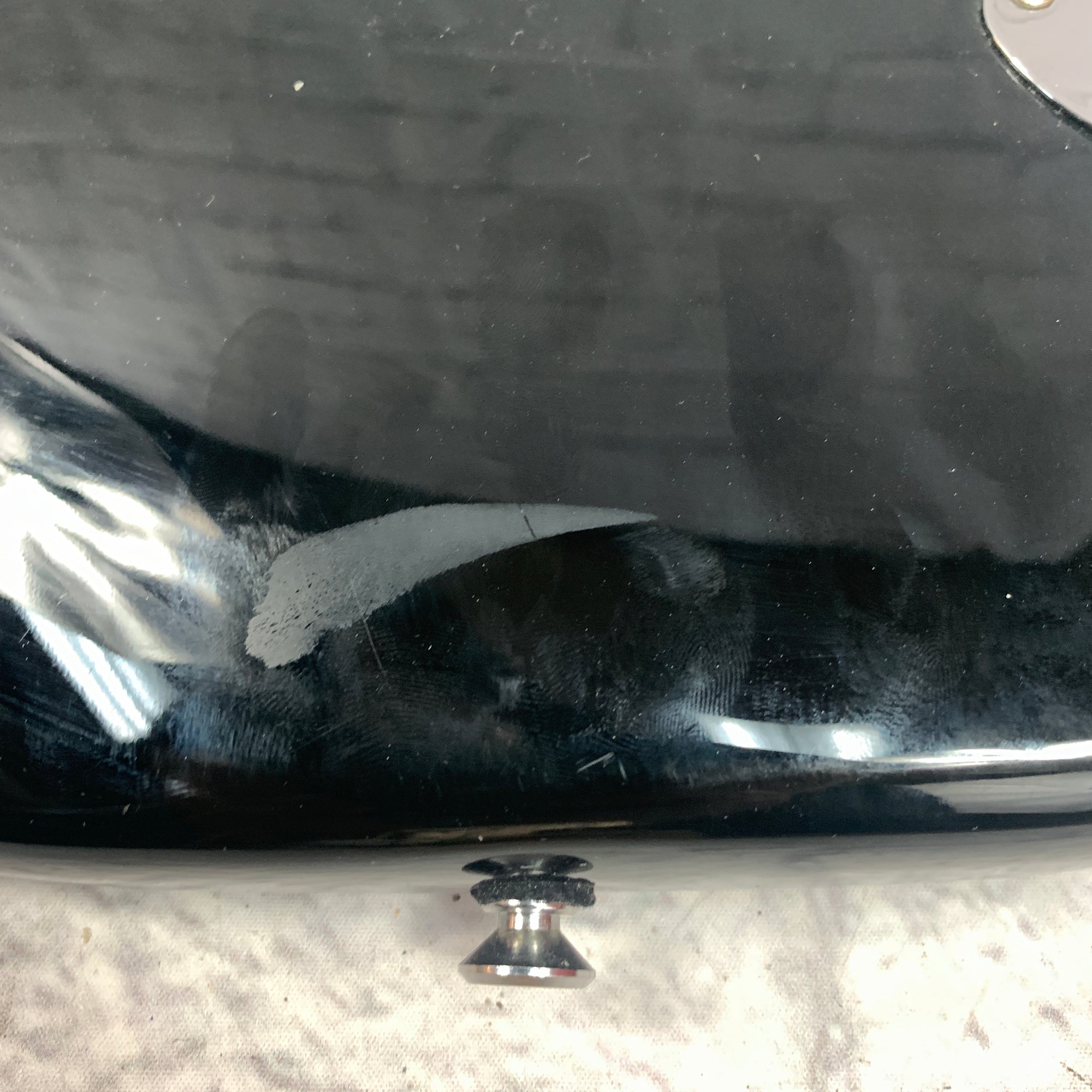 Starcaster Black Electric Guitar Body