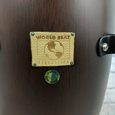 World Beat Percussion Caribe Conga Drum w/ Strap