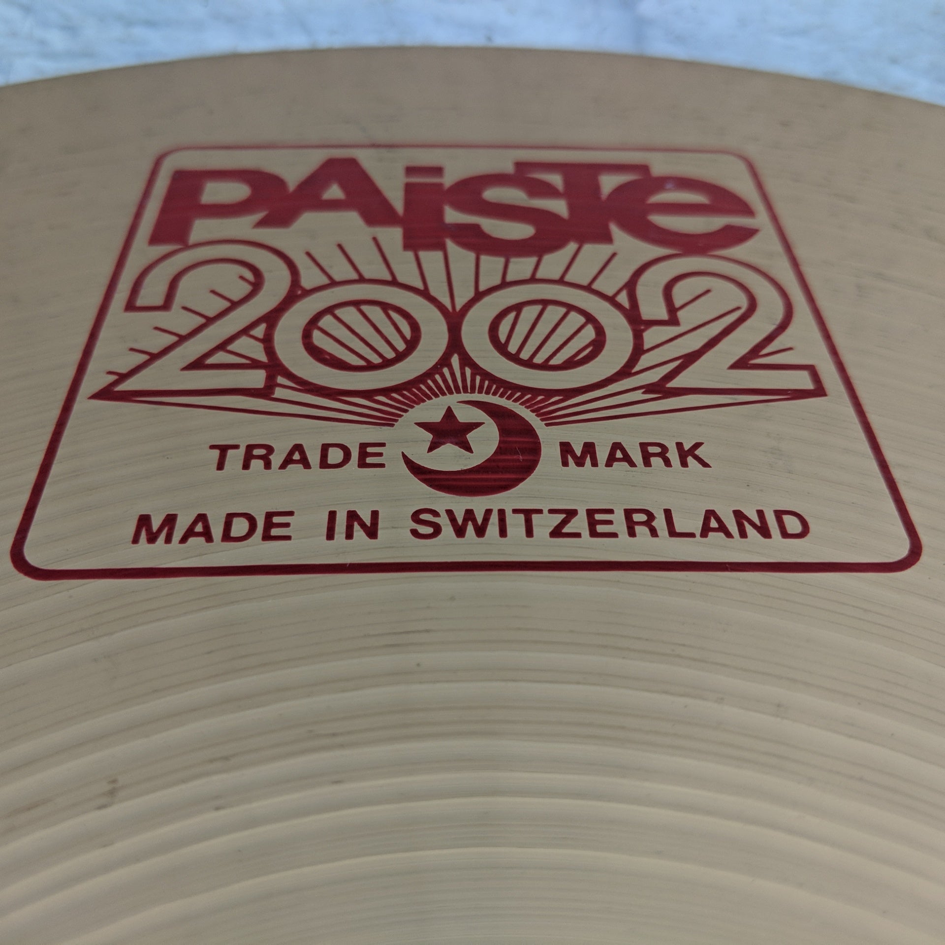 Paiste 17" 2002 Crash Cymbal